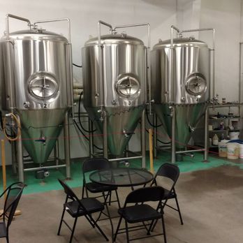 Buffalo Commons Brewing Co - a row of stainless steel tanks - Breweries Near Me - Mandan, North Dakota Buffalo Commons Brewing Co - a row of stainless steel tanks - Breweries Near Me - Mandan, North Dakota