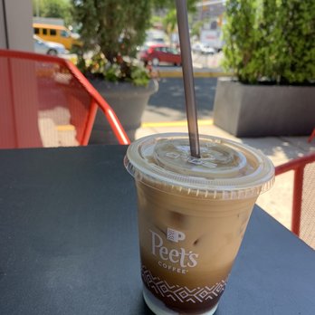 Peet's Coffee - Black tie cold brew on the patio - Coffee & Tea Near Me - Vienna, Virginia
