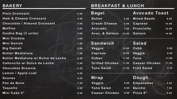 Menu photo 7 About a Cup Coral Springs, FL