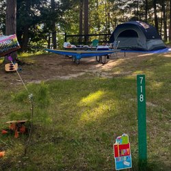 Our campsite
