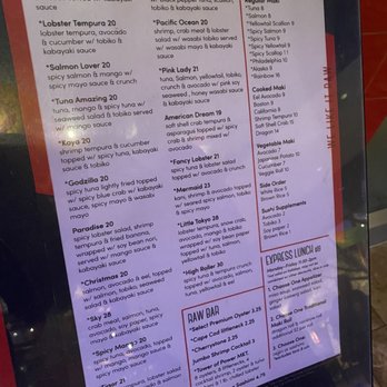 Sushi Koya - Menu - Sushi Bars Near Me - Uncasville, Connecticut Sushi Koya - Menu - Sushi Bars Near Me - Uncasville, Connecticut