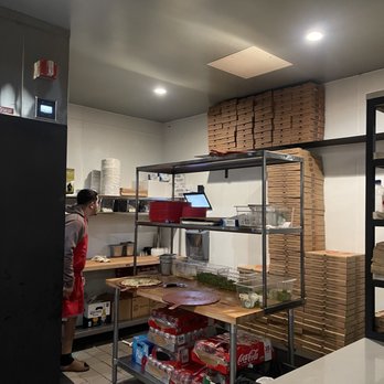 SLIVER Pizzeria- Lafayette -  a woman working in the kitchen - Pizza Near Me - Lafayette, California