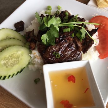 Lotus & Light - Steak over rice - Vietnamese Near Me - Burbank, California