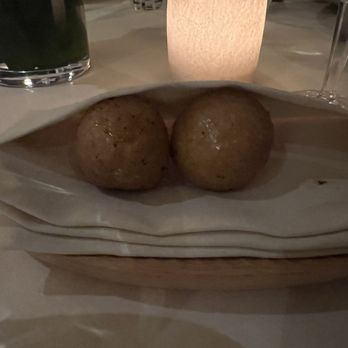Restaurant du Palais Royal - Dessert: Fried dough with ice cream (there was also a greek yogurt dessert that I wasn't able to get a picture of) - French Near Me - Paris, 75