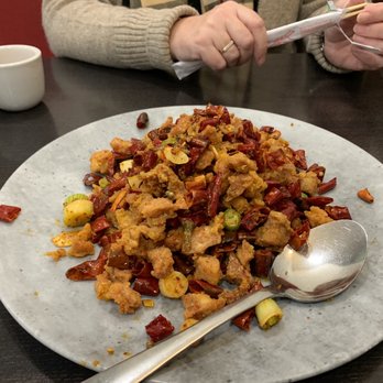 Yunnan Restaurant - Chung King Fried Chicken Cubes W Hot Peppers - Chinese Near Me - Oak Park, California Yunnan Restaurant - Chung King Fried Chicken Cubes W Hot Peppers - Chinese Near Me - Oak Park, California