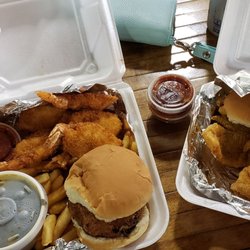 Tep's Fresh Seafood - The seafood platter is enough food for 3 people at $16.95