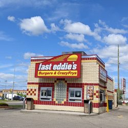 Fast Eddie's - Storefront. You can walk up and place your order.