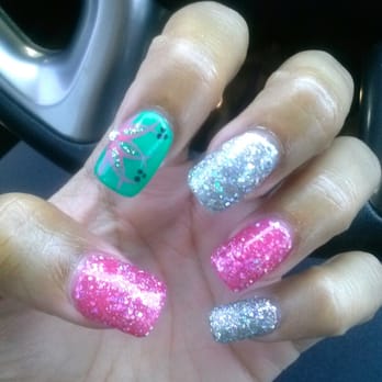 Elaine's Nails - Gel acrylic By Mimi. Shes amazing. - Nail Salons Near Me - Las Vegas, Nevada Elaine's Nails - Gel acrylic By Mimi. Shes amazing. - Nail Salons Near Me - Las Vegas, Nevada