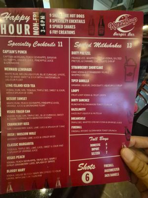 Menu photo 1 Ketchup Premium Burger Bar Las Vegas, NV