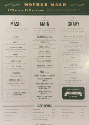 Menu photo 2 Mother Mash London, XGL