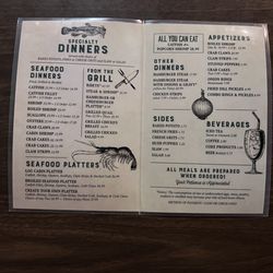 Log Cabin Restaurant - 2024 July Menu