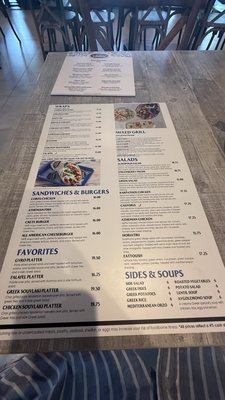 Menu photo 1 Acropolis Greek Taverna Tampa, FL Menu photo 1 Acropolis Greek Taverna Tampa, FL