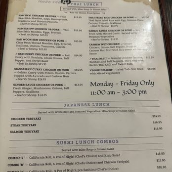 J-Dao Sushi Thai - Menu - Sushi Bars Near Me - Tavernier, Florida J-Dao Sushi Thai - Menu - Sushi Bars Near Me - Tavernier, Florida