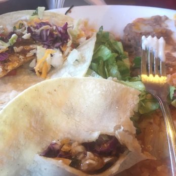 Roberto's Cafe - My almost devoured fish tacos meal. - Mexican Near Me - Mammoth Lakes, California