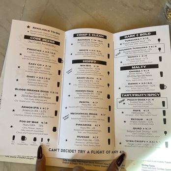 Armor Brewing - Beer Menu - Breweries Near Me - Allen, Texas