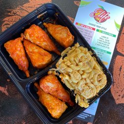 ELife Restaurant - Buffalo Drummies and Mac and Cheese
