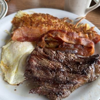 NORMS Restaurant - Top sirloin breakfast platter - American Near Me - Costa Mesa, California NORMS Restaurant - Top sirloin breakfast platter - American Near Me - Costa Mesa, California