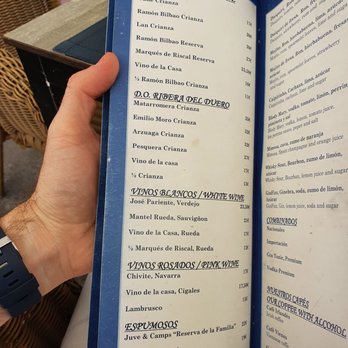 El Yate - Menu - Restaurants Near Me - Madrid, M