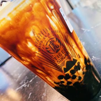 Tiger Sugar - Natural state unshaken - Bubble Tea Near Me - Ellicott City, Maryland
