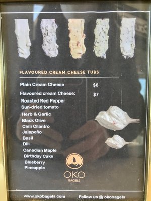 Menu photo 1 OKO Bagels Mississauga, ON Menu photo 1 OKO Bagels Mississauga, ON