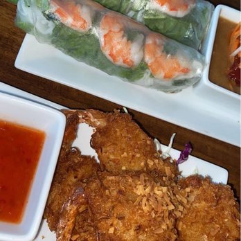 Mama Le - Coconut Shrimp & shrimp Spring Rolls - Vietnamese Near Me - Richmond, Texas Mama Le - Coconut Shrimp & shrimp Spring Rolls - Vietnamese Near Me - Richmond, Texas