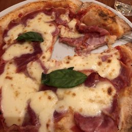 Gluten free prosciutto pizza