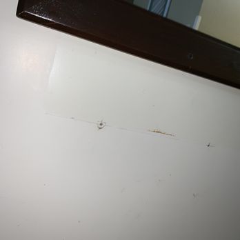 Quality Inn - Old and worn spot on the door. - Hotels Near Me - New Castle, Pennsylvania