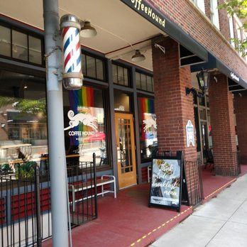 Coffee Hound - the entrance to a coffee shop - Coffee & Tea Near Me - Normal, Illinois