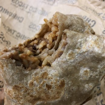 Chronic Tacos - Inside of burrito~ - Mexican Near Me - Burnaby, British Columbia