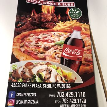 Champs Pizza - Chicken Wings Near Me - Sterling, Virginia Champs Pizza - Chicken Wings Near Me - Sterling, Virginia