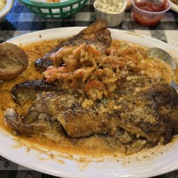 Blackened Grouper Ponchartrain Blackened Grouper Ponchartrain