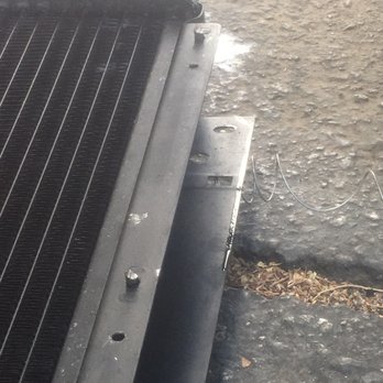 The shop - C&C Auto cut the mounts on our brand new radiator and zip tied the entire radiator in. It was not mounted like it should have been. - Auto Repair Near Me - Benicia, California