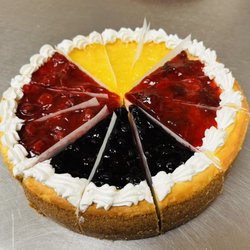 Perfections by Allan - 4 way fruited cheesecake