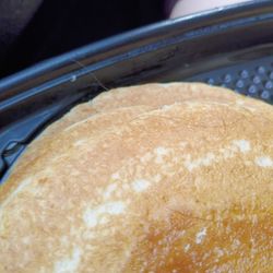 A hair in pancakes