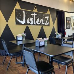 JesterZ Improv Comedy - Stage before the seating setup!