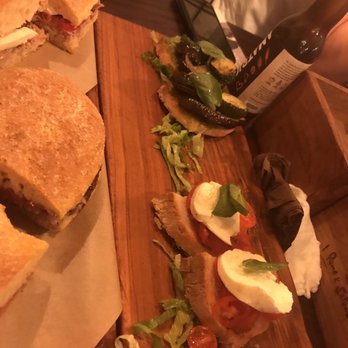 Pane e Salame - Zucchini bruschetta & mozzarella - Wine Bars Near Me - Rome, RM