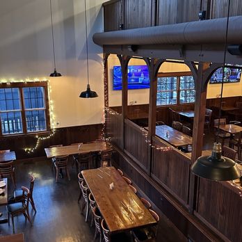 Steeplejack Pizza and Beer - The interior of this building is beautiful. - Pizza Near Me - Portland, Oregon Steeplejack Pizza and Beer - The interior of this building is beautiful. - Pizza Near Me - Portland, Oregon