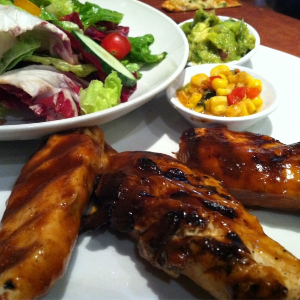 Seasons 52 - BBQ chicken skewers - New American Near Me - Naples, Florida Seasons 52 - BBQ chicken skewers - New American Near Me - Naples, Florida