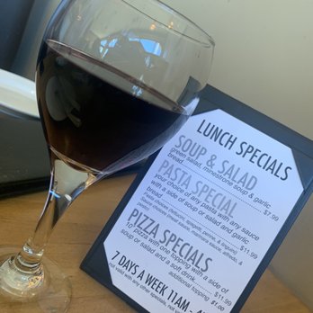 Pinocchio's Pizza - My glass of wine thank you Ana - Pizza Near Me - Pasadena, California Pinocchio's Pizza - My glass of wine thank you Ana - Pizza Near Me - Pasadena, California