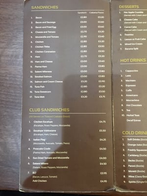 Menu photo 5 Mimos Cafe London, XGL