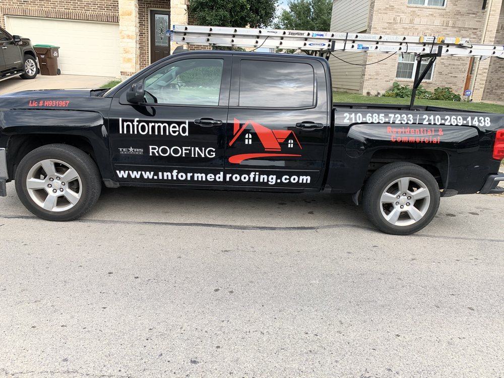 Slide of Informed Roofing & Restoration