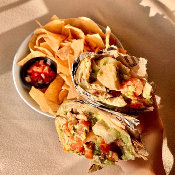 Baja Fresh - Chicken Baja Burrito Chips and Salsa (8oz) - Mexican Near Me - San Jose, California