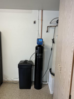 Water Treatment/Softener Installation - We installed a loop in the whole house for soft water. Installed a Redox water treatment system. Water Treatment/Softener Installation - We installed a loop in the whole house for soft water. Installed a Redox water treatment system.