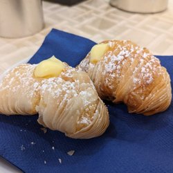 Passerini Via Spadari - Sfogliatelle crema. Cream was fantastic, the shell not so much