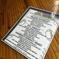 Ted's Hideaway - Game day specials Fall 2024