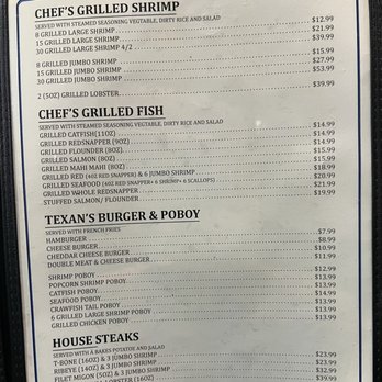 Angleton Seafood - Menu - Seafood Near Me - Angleton, Texas