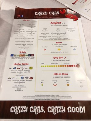 Menu photo 4 Crazy Crab Streamwood, IL