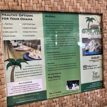 Coconuts Fish Cafe - Fun facts - Seafood Near Me - Kihei, Hawaii Coconuts Fish Cafe - Fun facts - Seafood Near Me - Kihei, Hawaii