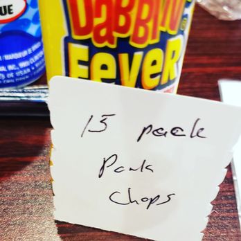 Wooden Nickel - We won a 15-pack of pork chops from one of their raffles during BINGO!!! - Diners Near Me - Marshall, Minnesota Wooden Nickel - We won a 15-pack of pork chops from one of their raffles during BINGO!!! - Diners Near Me - Marshall, Minnesota