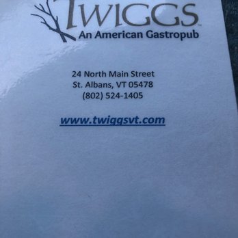 Twiggs - American Gastropub on Main Street, St Albans VT - Gastropubs Near Me - St Albans, Vermont Twiggs - American Gastropub on Main Street, St Albans VT - Gastropubs Near Me - St Albans, Vermont